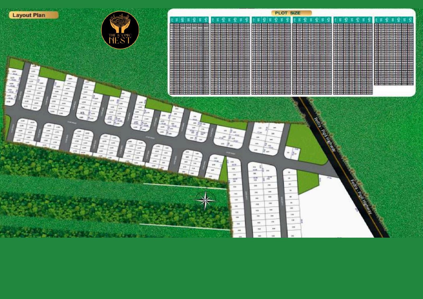 The Iconic Nest layout plan